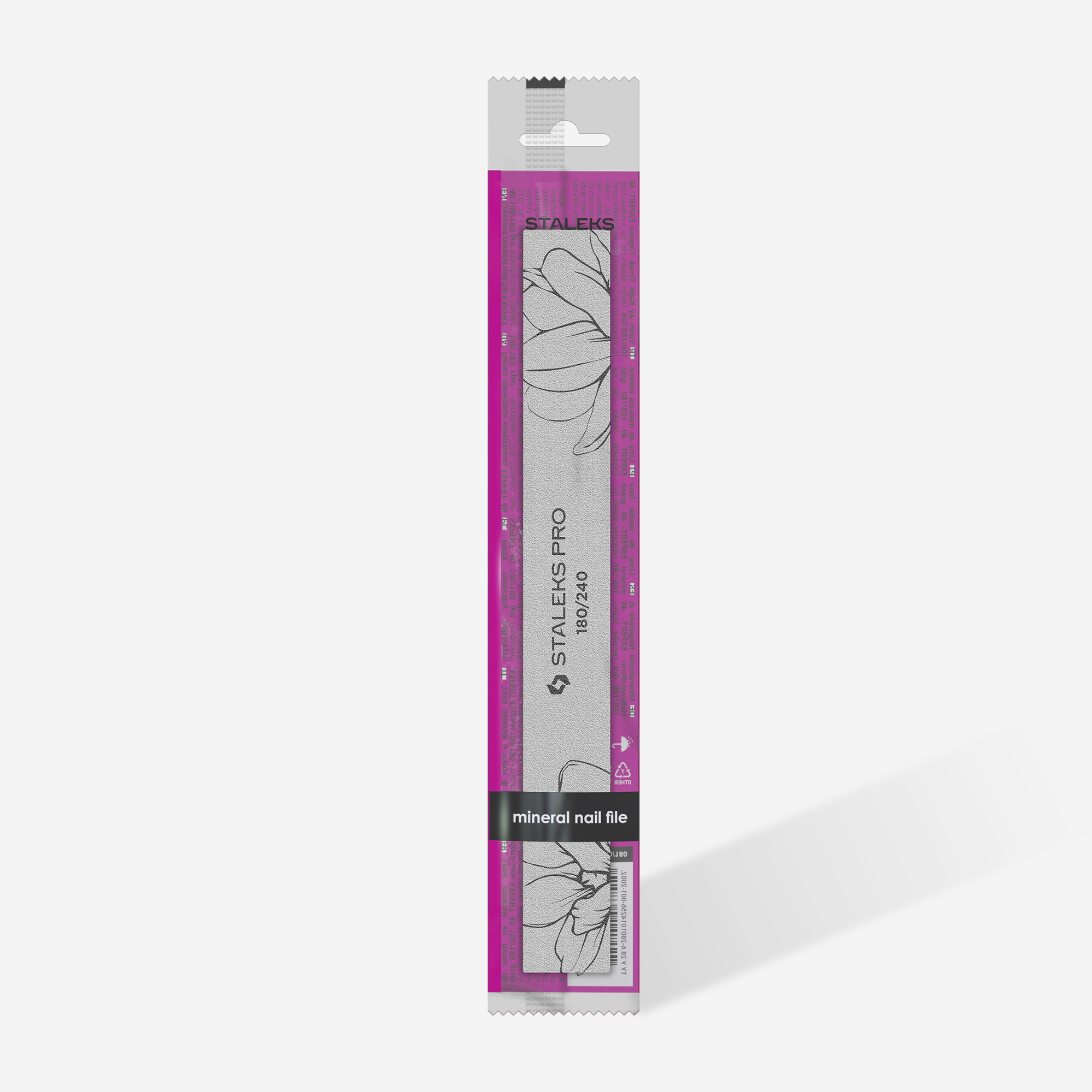 Staleks Expert 20 mineral neglefil rett 180/240 profesjonell