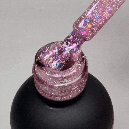 Didier Lab Pop Star gellakk No1 glitter rosa