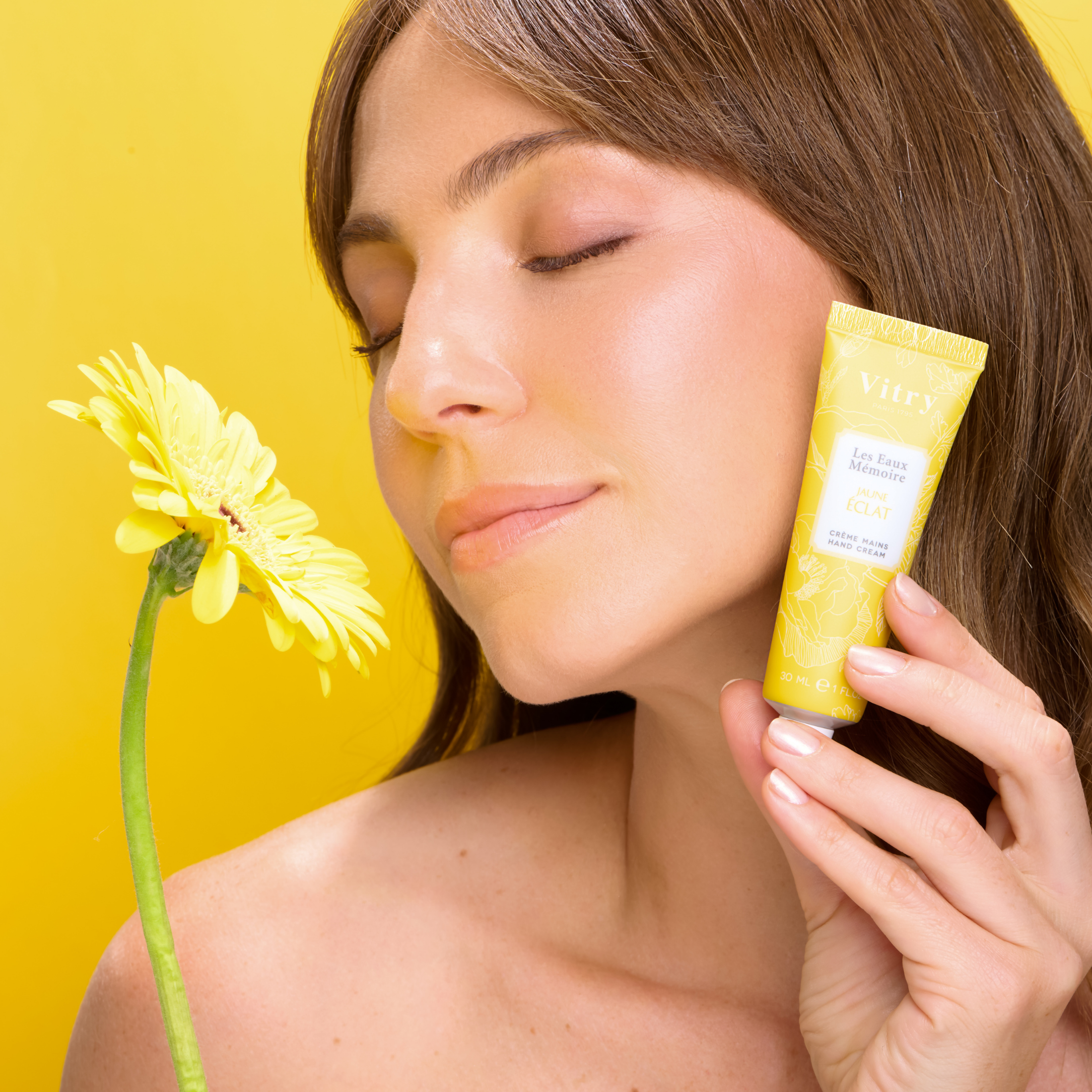 Vitry Yellow Radiance håndkrem 30 ml sitron