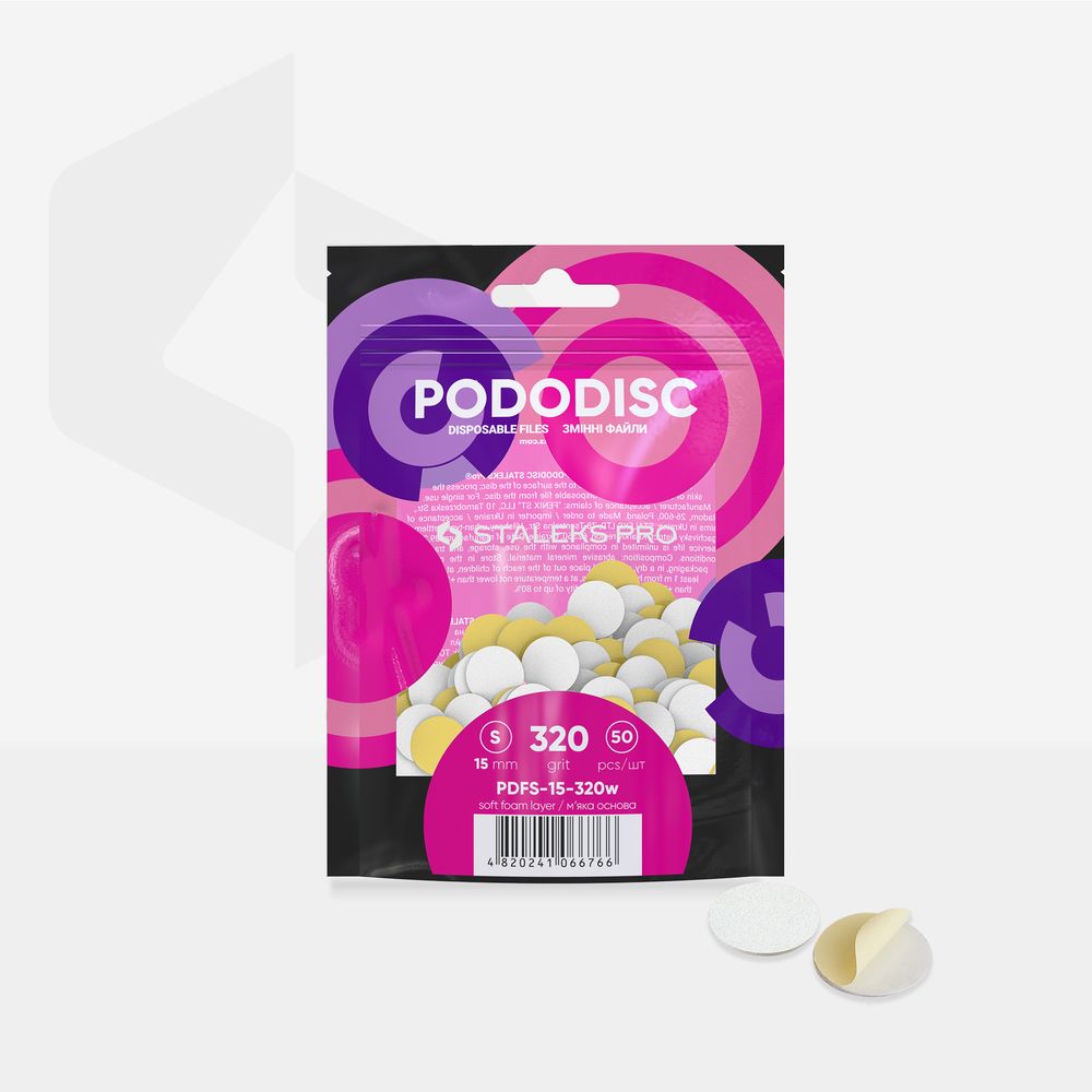 Staleks Pododisc S Expert slipeblader 320 grit 50 stk