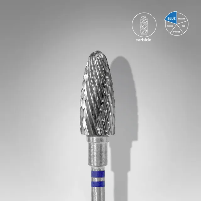 Staleks Expert karbidfres mais blå 6/14 mm venstrehendt