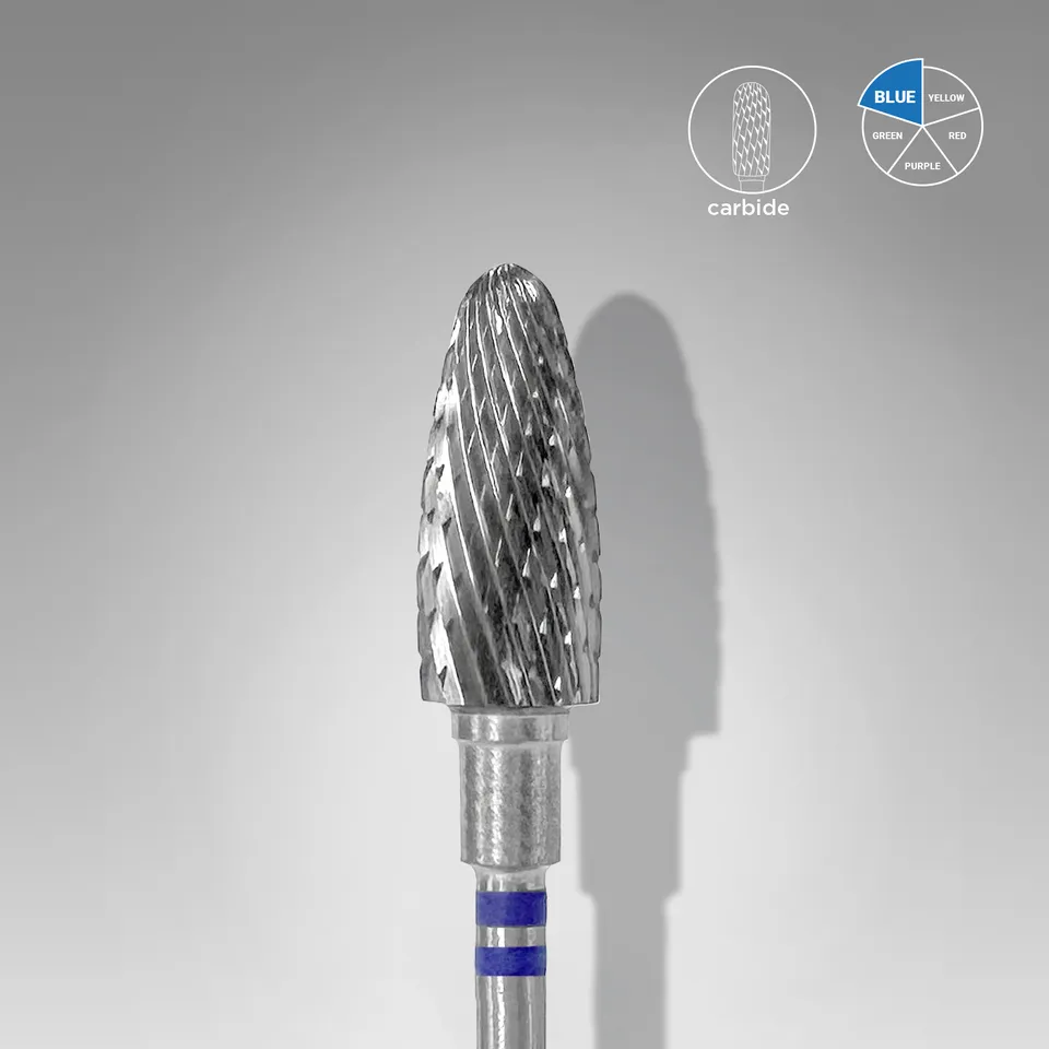Staleks Expert karbidfres mais blå 6/14 mm venstrehendt
