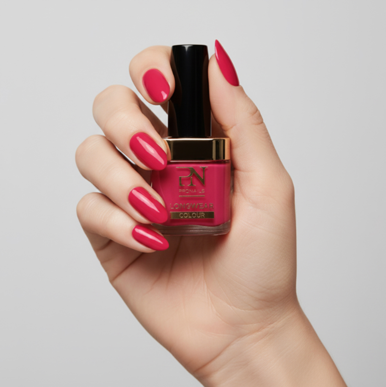 Pronails LongWear neglelakk 410 Berry Bisou bærrød