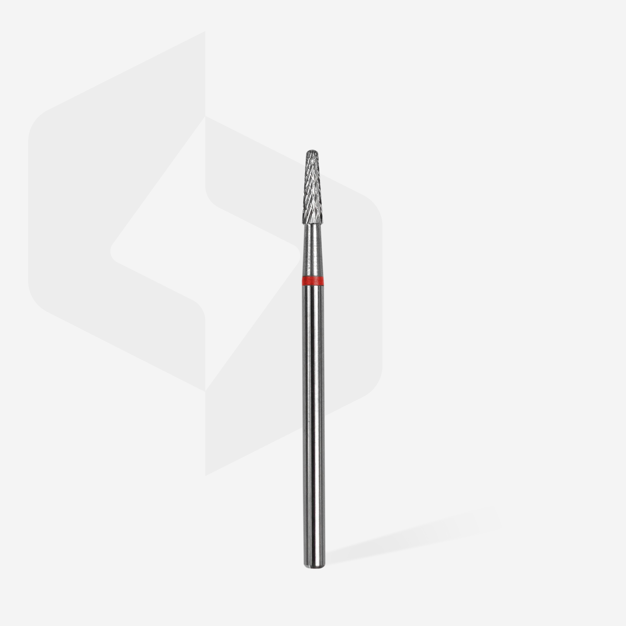 Staleks Expert fres hårdmetall kjegle rød 2,3 mm