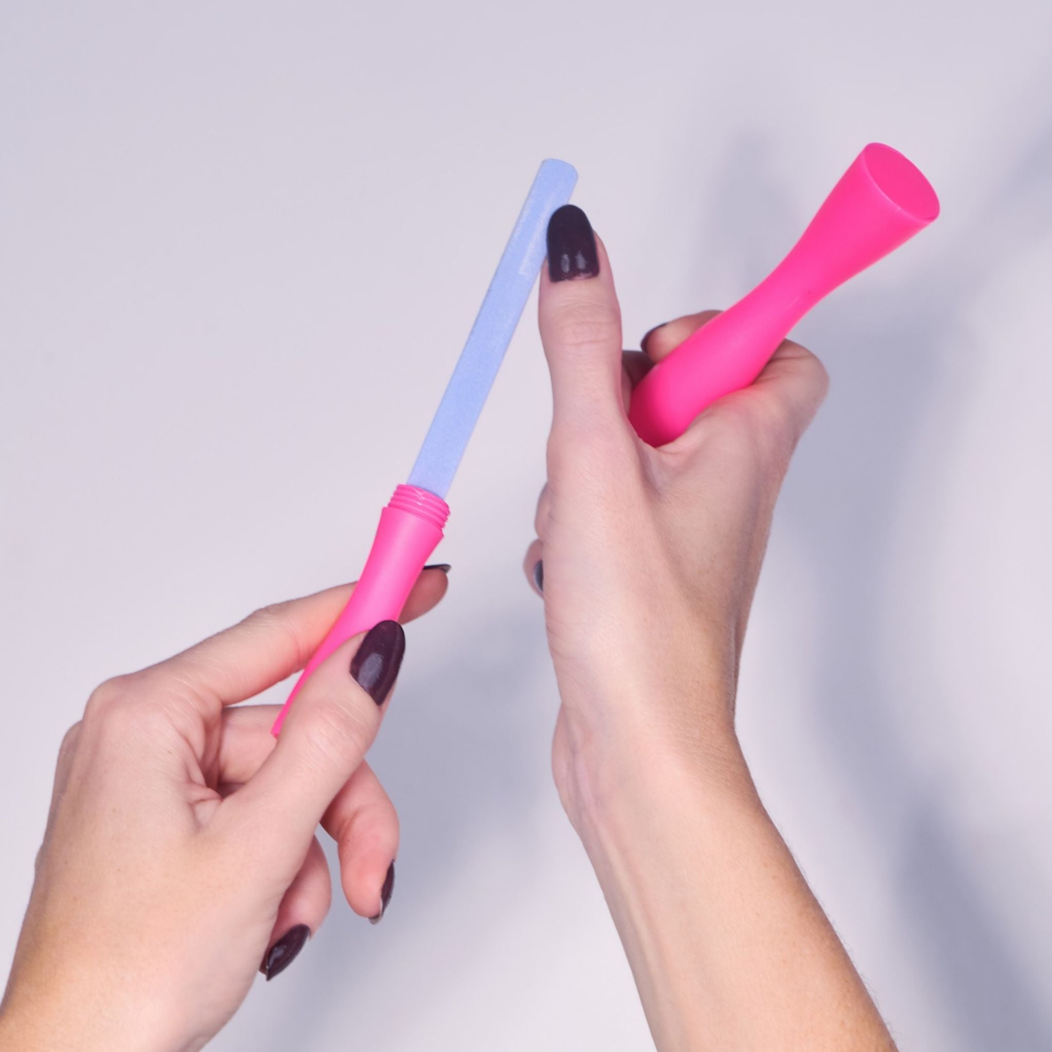 Vitry Fluorescent keramisk neglefil med hette