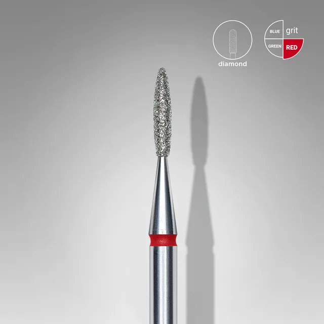 Staleks Expert diamantfres flamme rød 1,6/8 mm fin