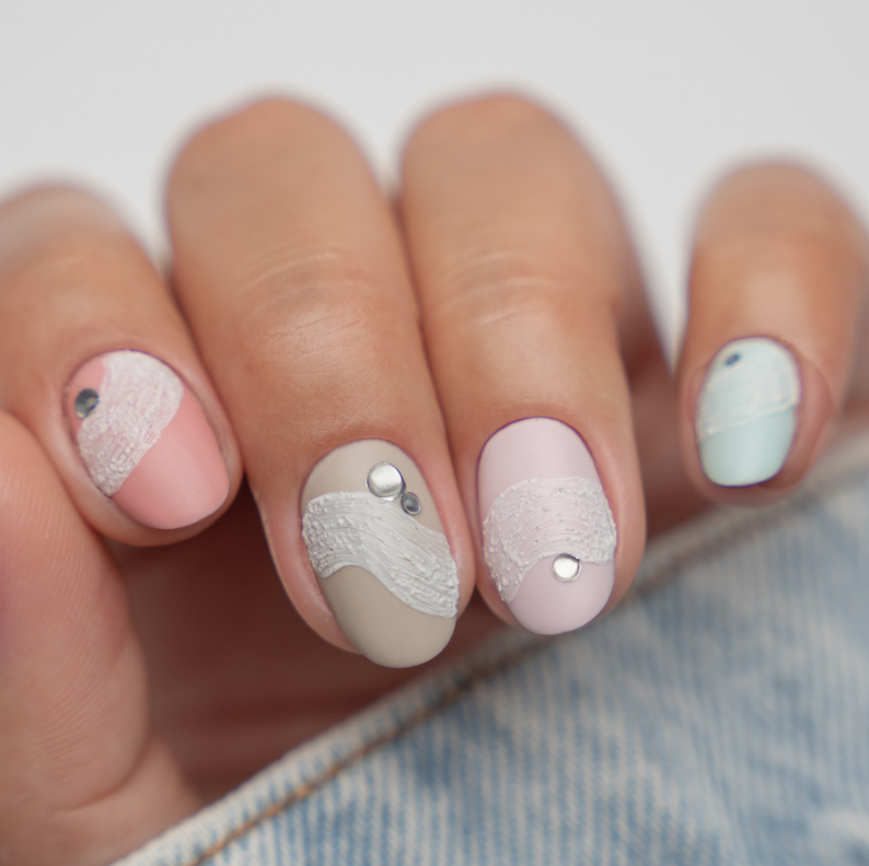 ALCE Sand Gel 3D Paint Chalk White neglegel matt