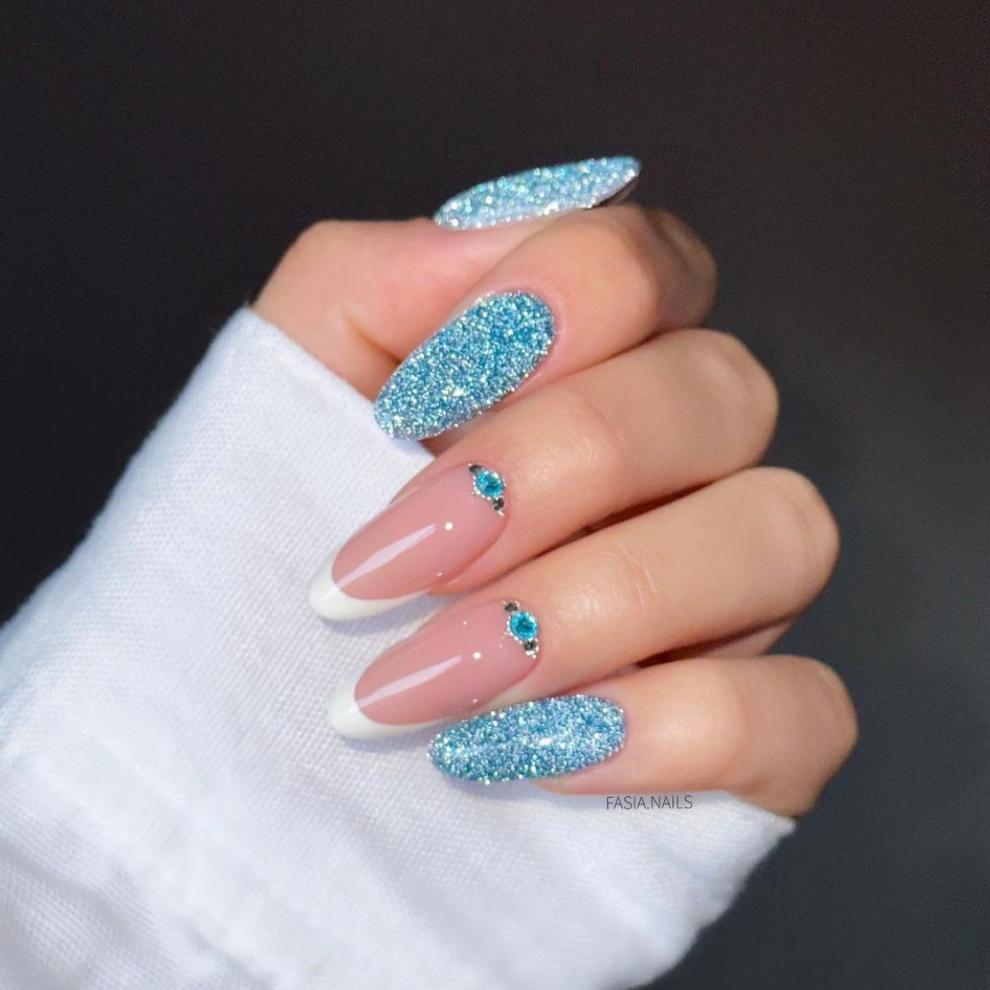 Didier Lab Brillant No.5 gellakk 8 ml blå glitter