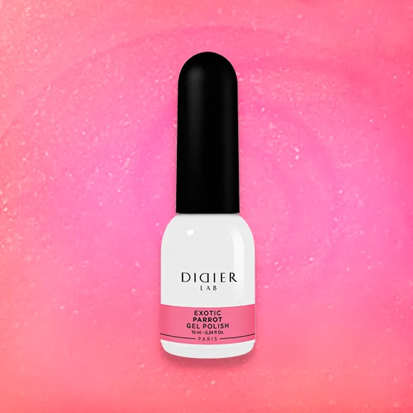 Didier Lab Exotic Parrot gellakk rosa shimmer
