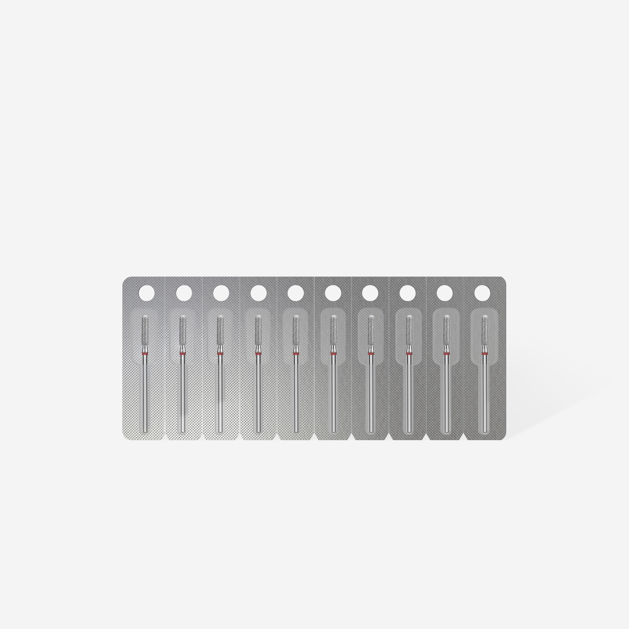 Staleks Expert diamant fresebor sylinder 2,5/10 mm rød