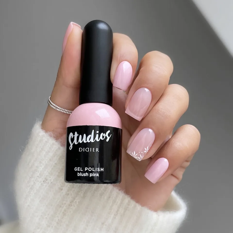 Didier Lab Studios Didier Blush Pink gellakk rosa glitter