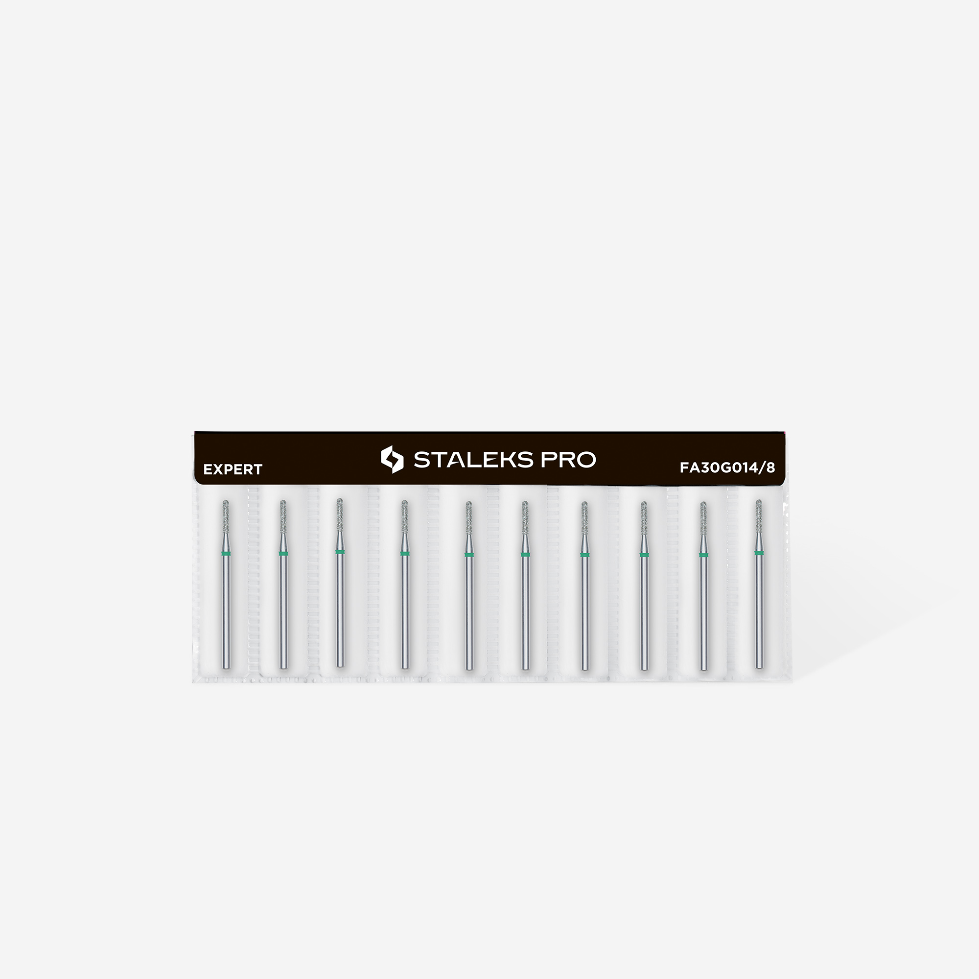 Staleks Expert fresebor diamant 1,4 mm grønn sylinder