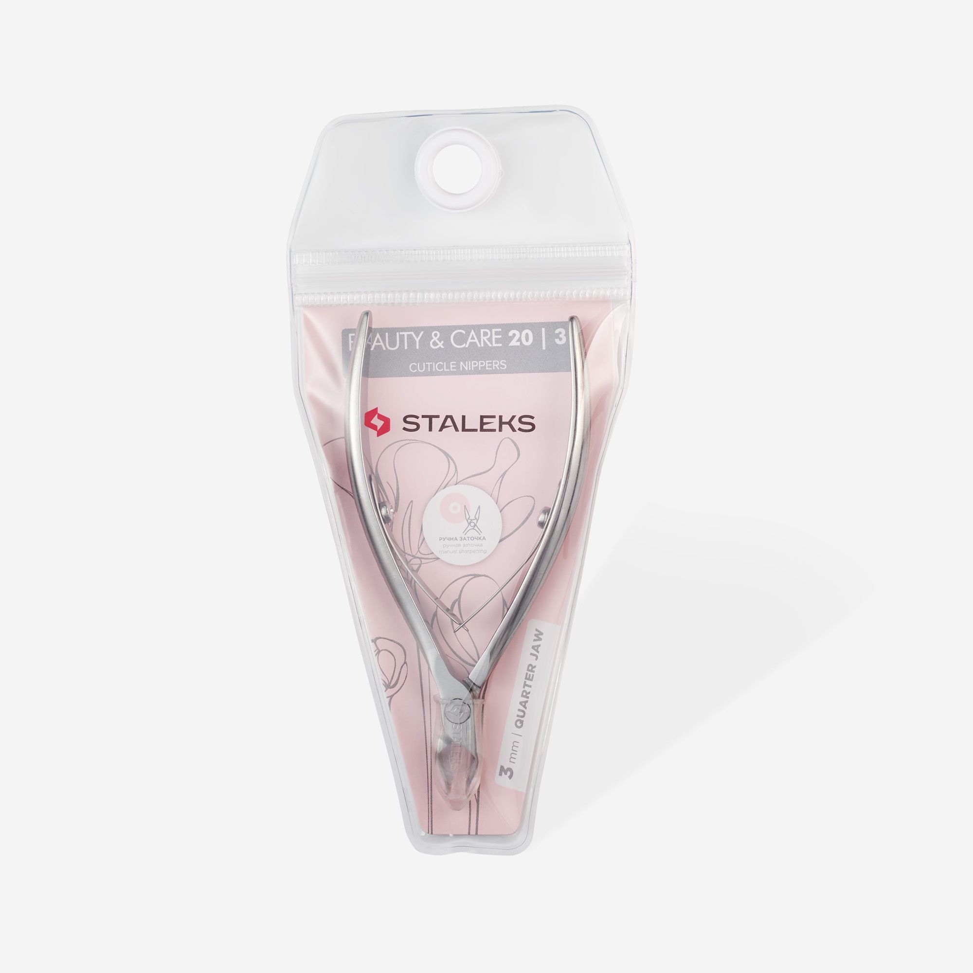 Staleks Beauty & Care 20 neglebåndstang 3 mm