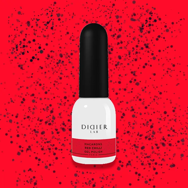 Didier Lab Macarons Red Chilli gellakk rødbrun