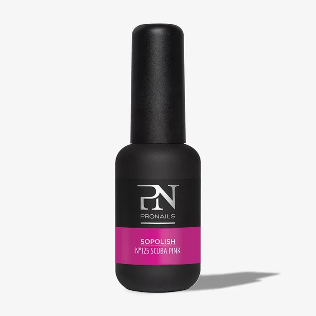 ALCE Sopolish 125 Scuba Pink gellakk rosa