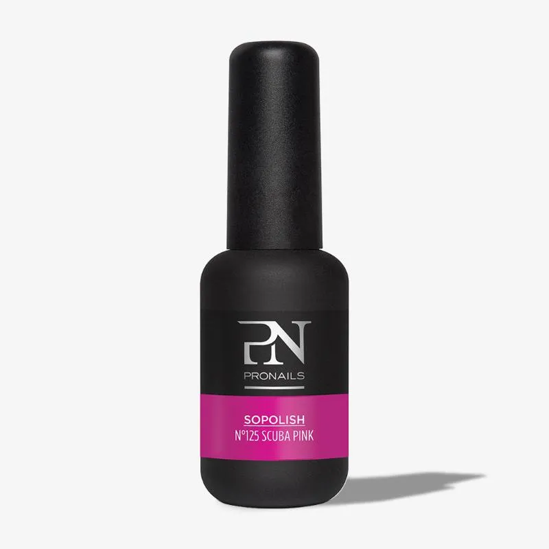 ALCE Sopolish 125 Scuba Pink gellakk rosa
