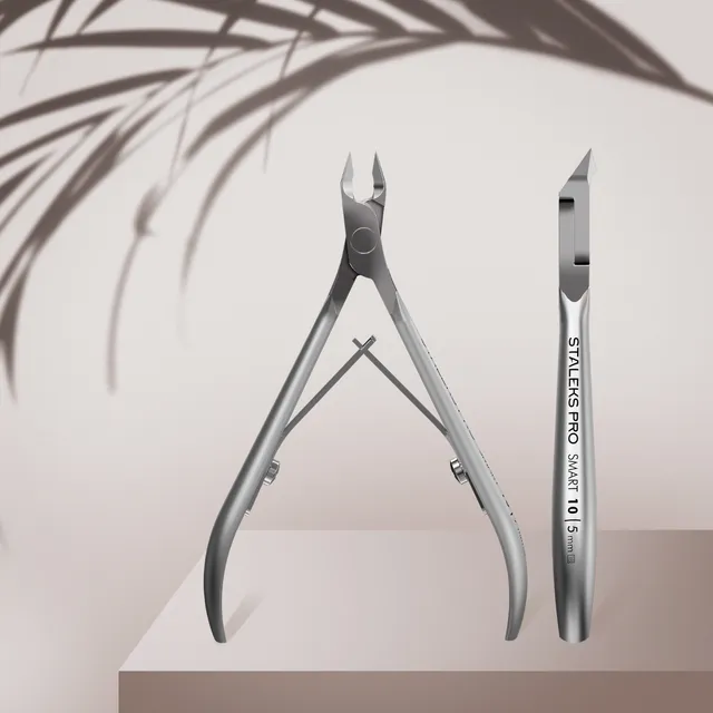 Staleks Smart 10 negletang 5 mm rustfritt stål