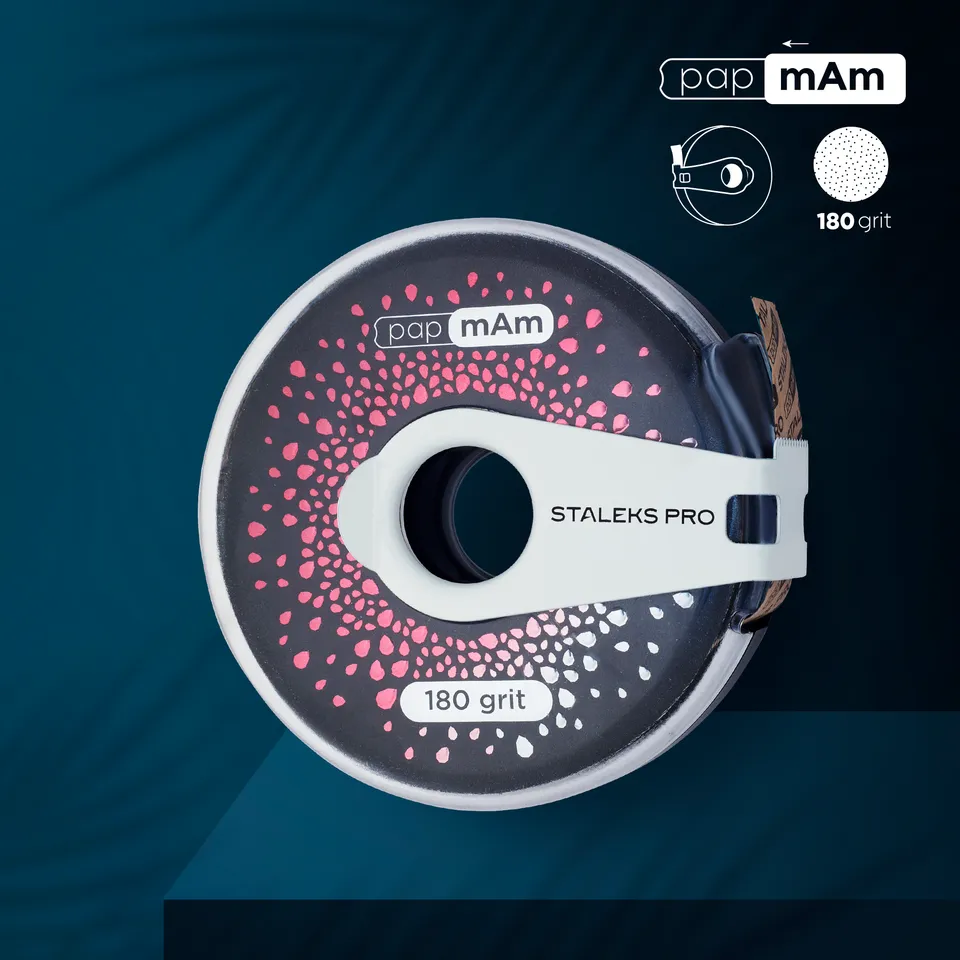 Staleks Pro Exclusive papmAm neglefil rull 180 grit kassett