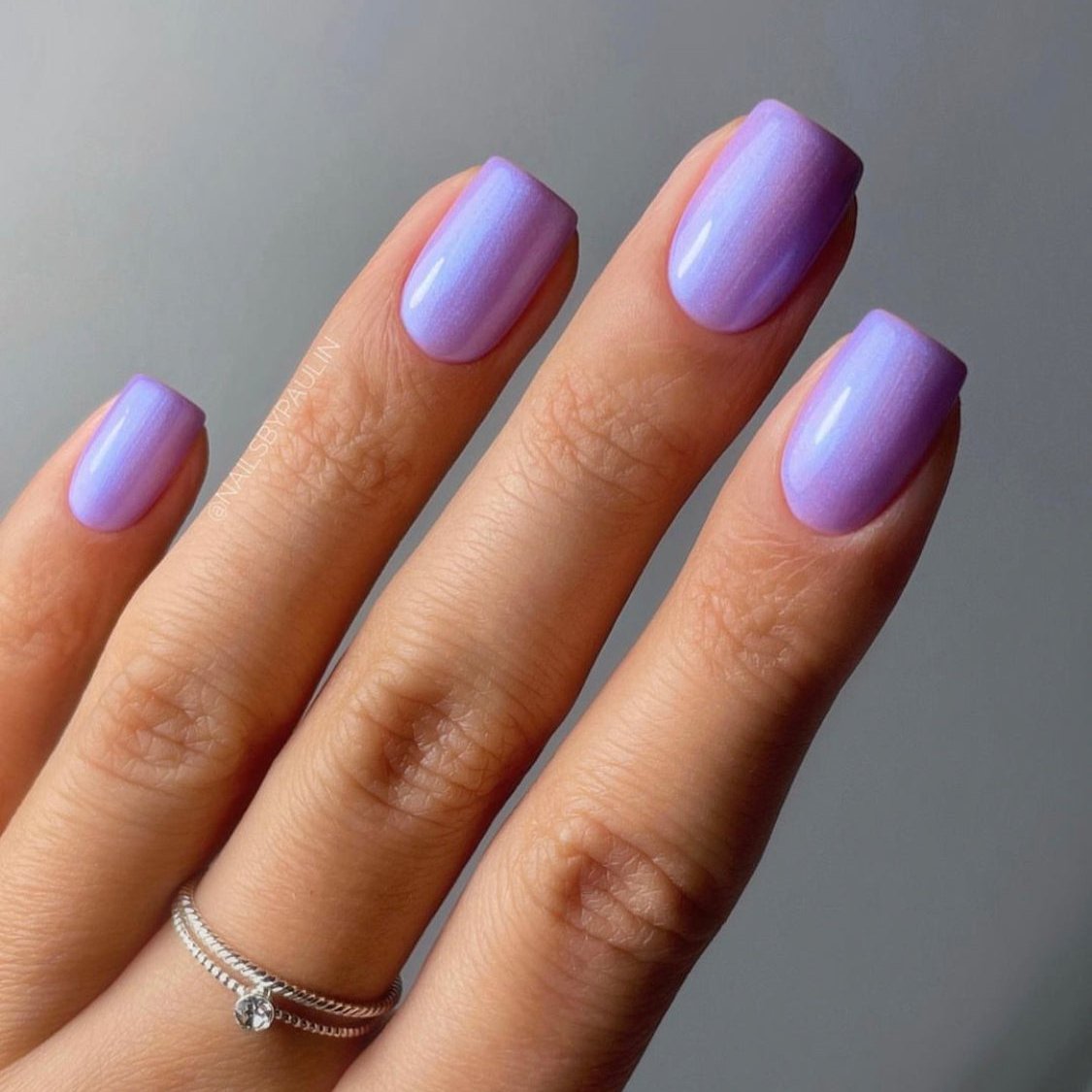Didier Lab Exotic Peacock gellakk lilla shimmer