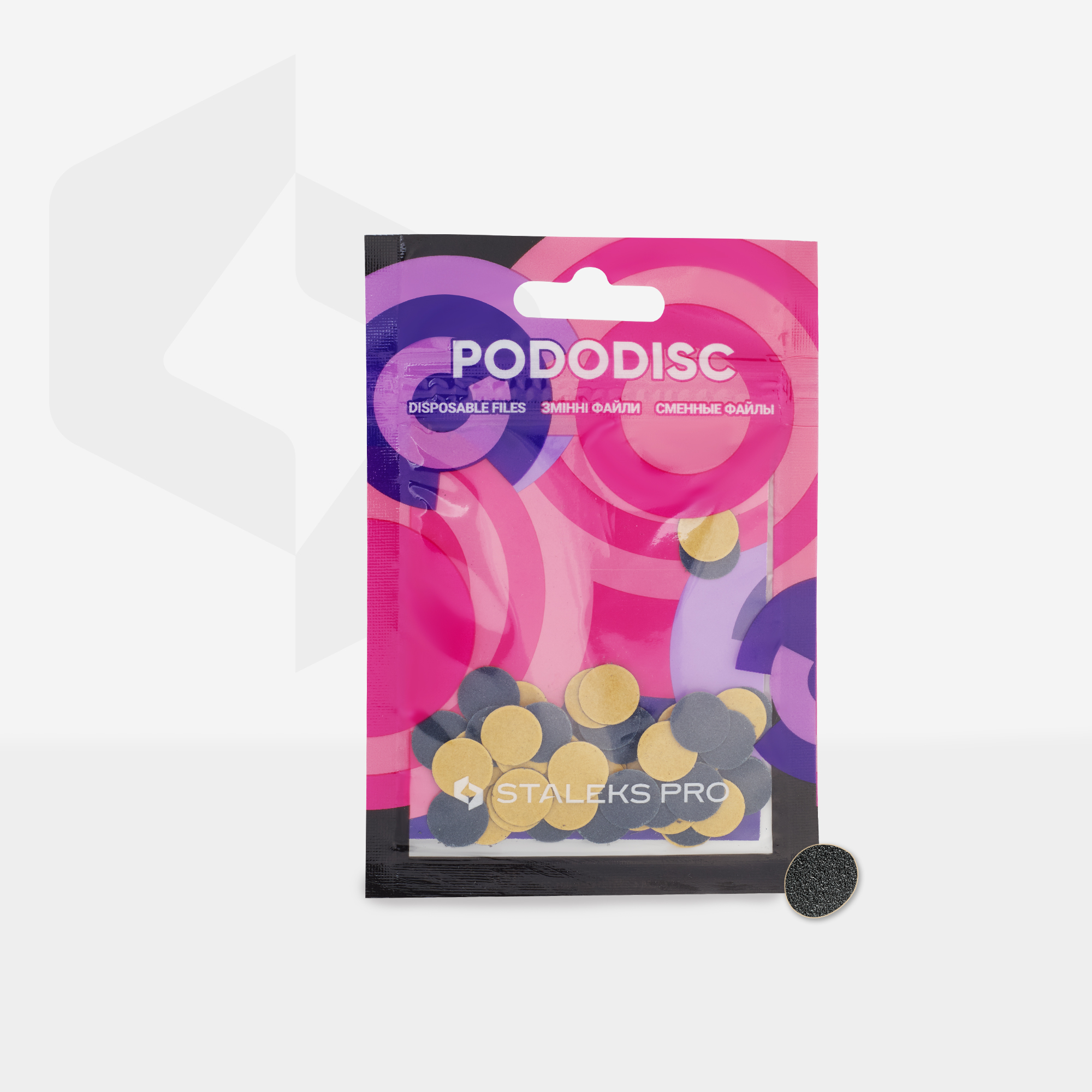 Staleks Pro XS pedikyr refiller 80 grit 50 stk