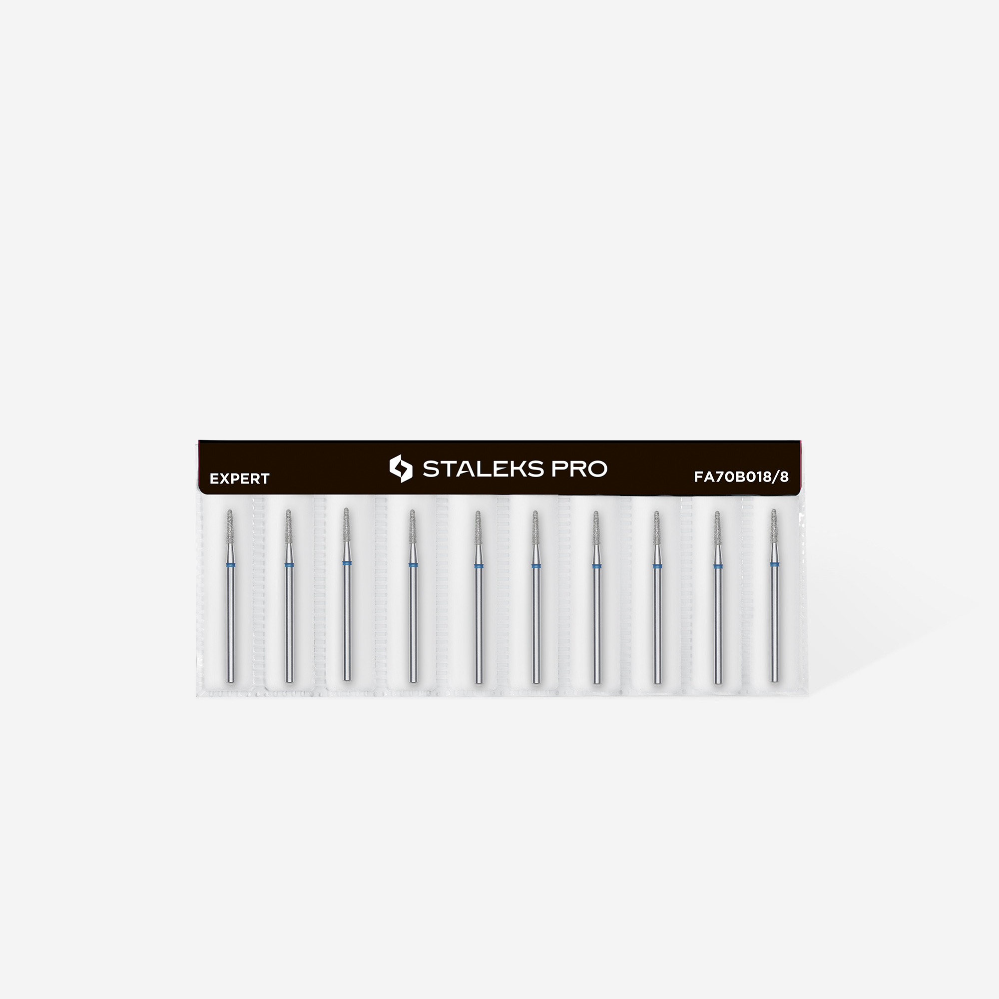 Staleks Expert Frustum Blue diamantfres 1,8 mm blå