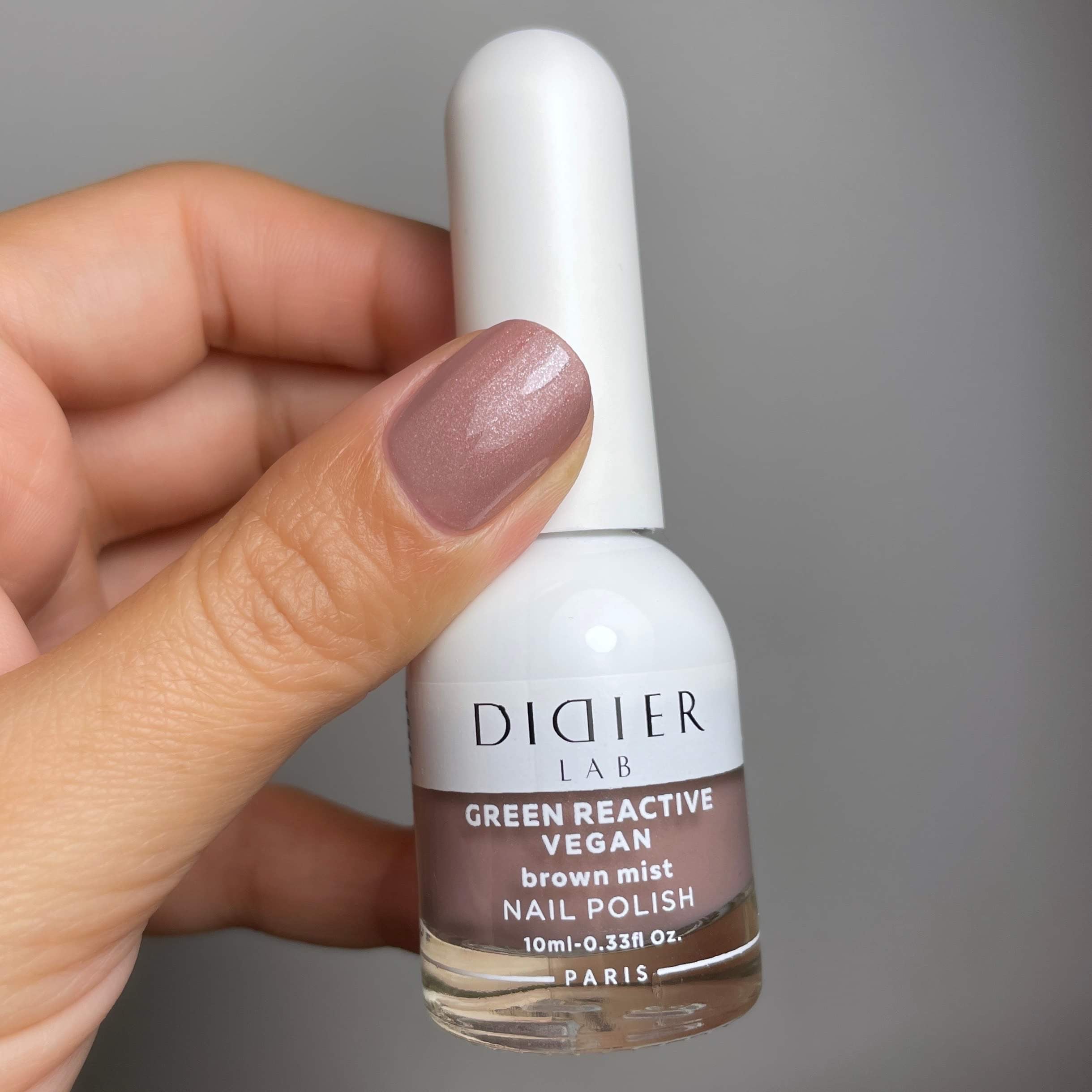 Didier Lab Vegan Green Reactive Brown Mist neglelakk