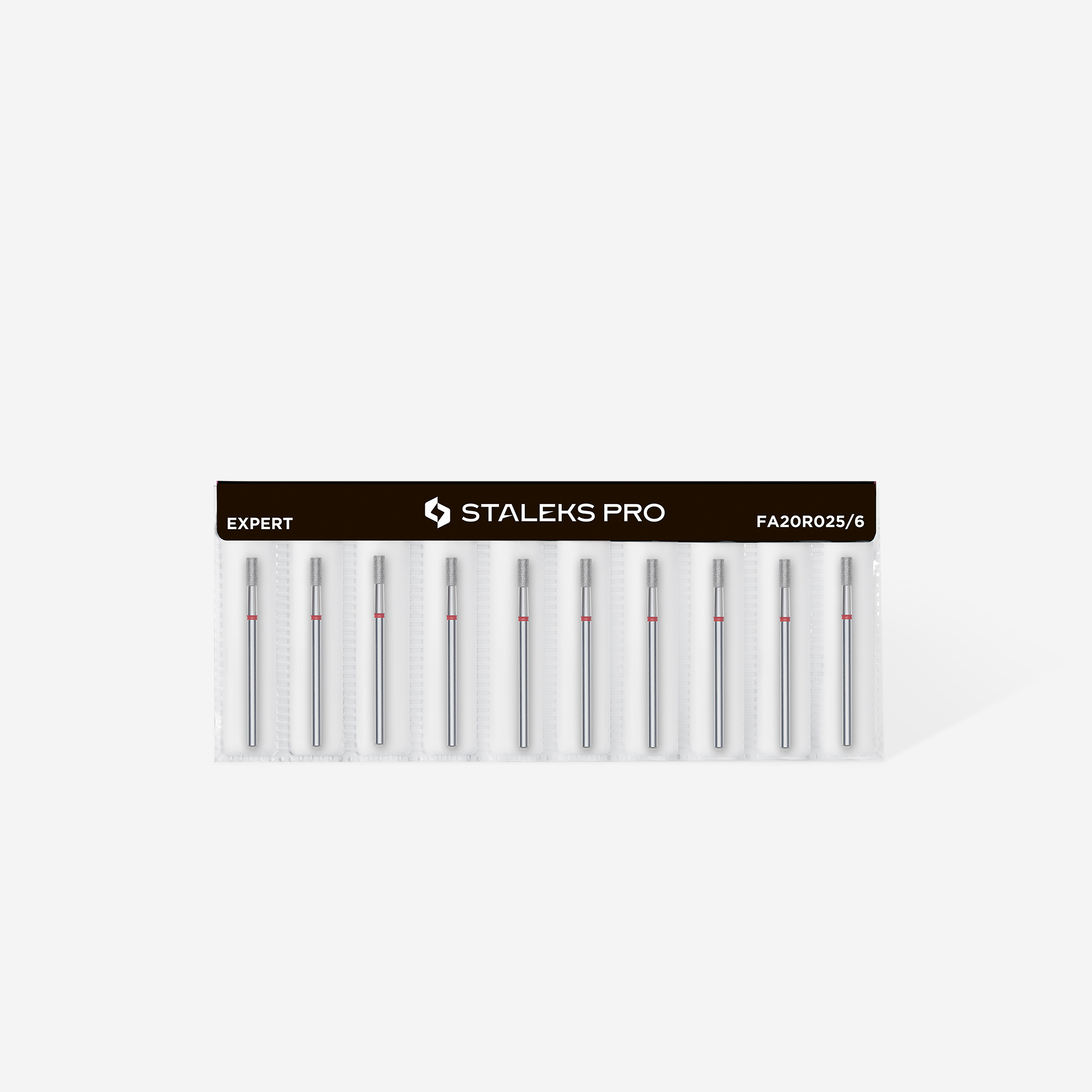 Staleks Expert sylinder diamantbor rød 2,5 mm fin