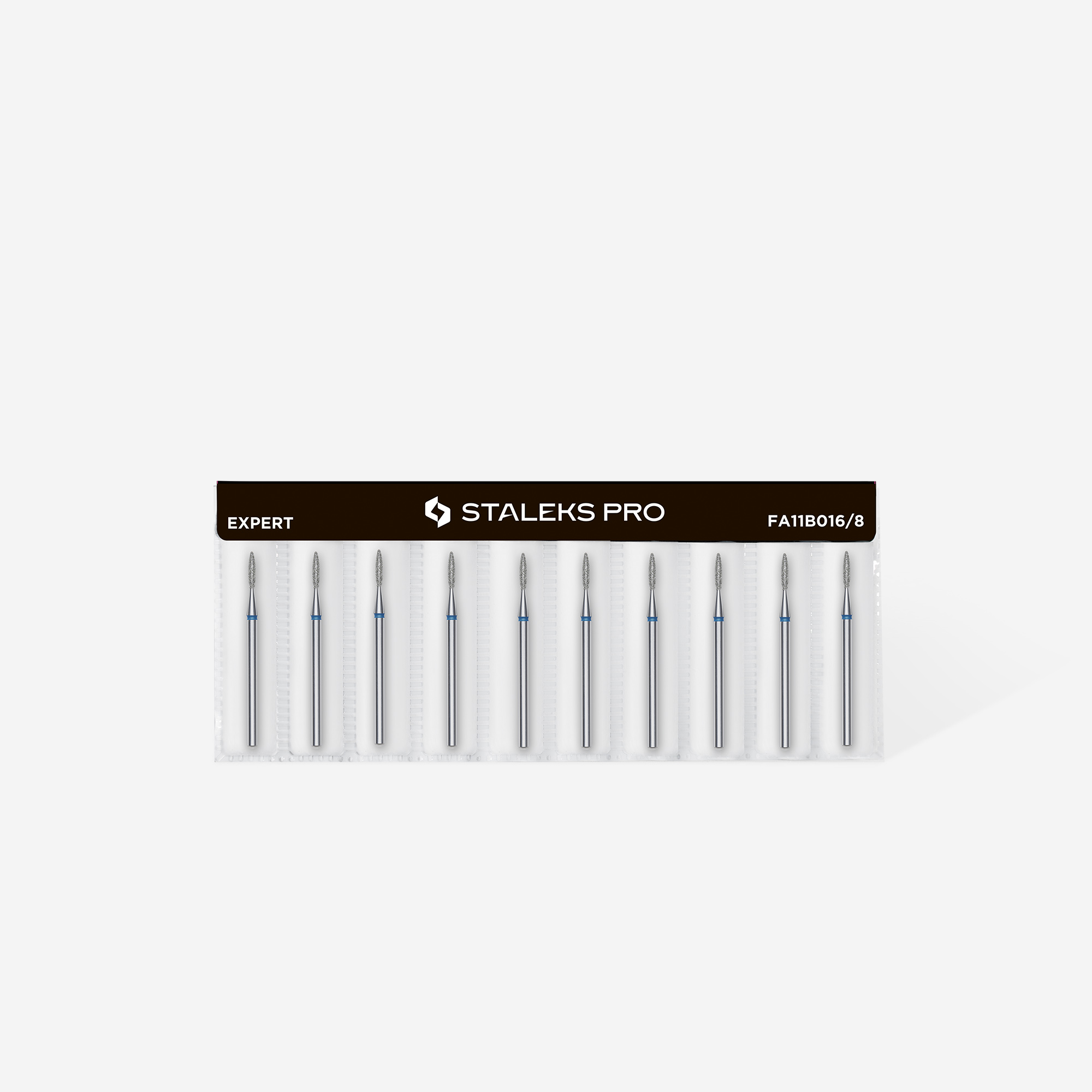 Staleks Expert diamantfres spiss flamme blå 1,6 mm