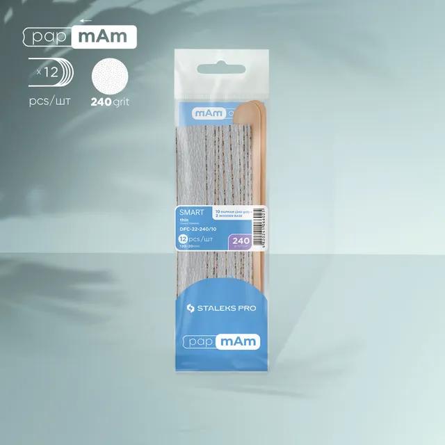 Staleks Smart 22 engangsfil 240 grit 10 stk