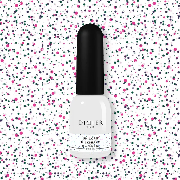 Didier Lab Unicorn Milkshake gellakk HEMA-fri glitter