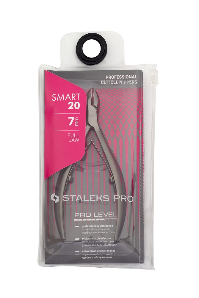 Staleks Pro Smart 20 negletang 7 mm rustfritt stål