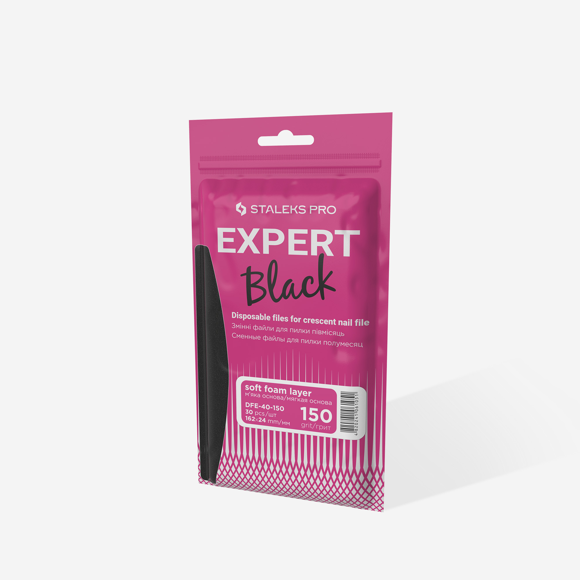 Staleks Pro Expert 40 neglefil refill halvmåne 150 grit