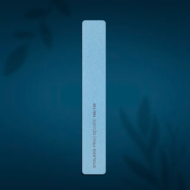 Staleks Exclusive mineralfil bred rett 100/150 grit grov