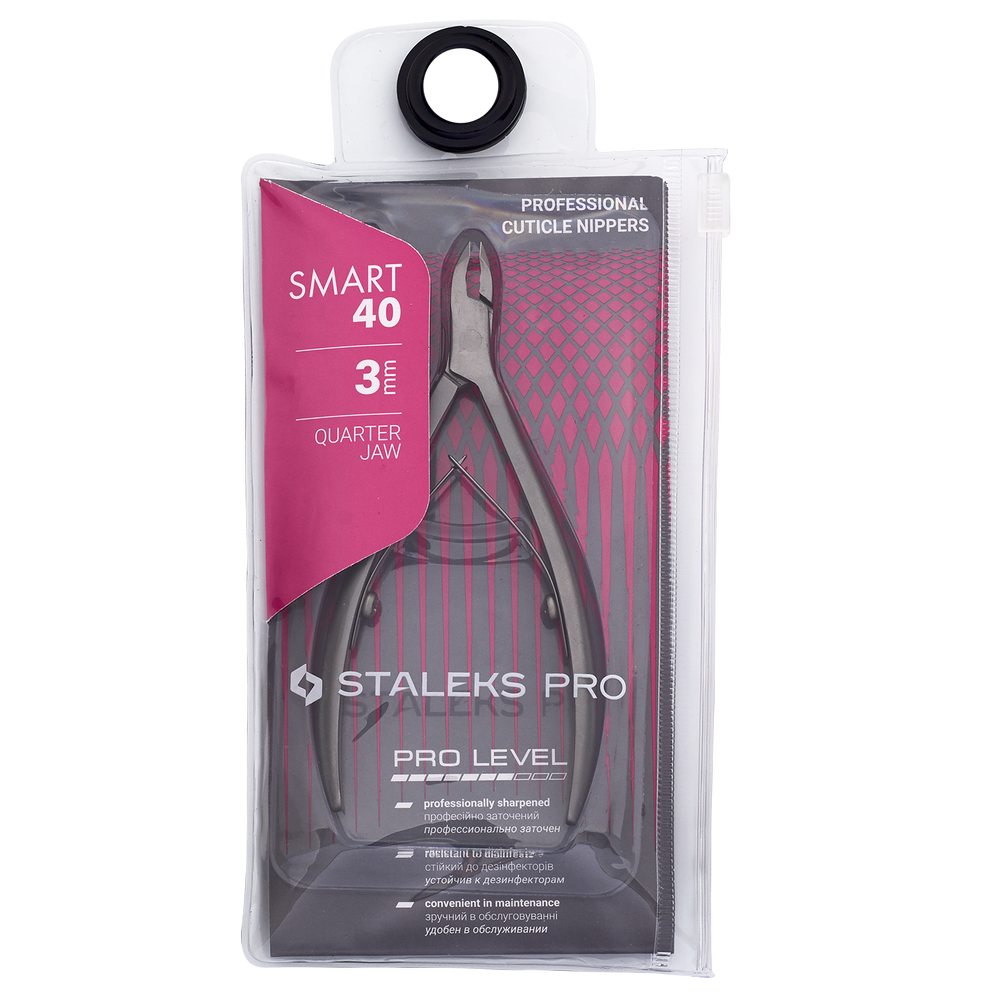 Staleks Pro Smart 40 neglebåndtang 3 mm rustfri