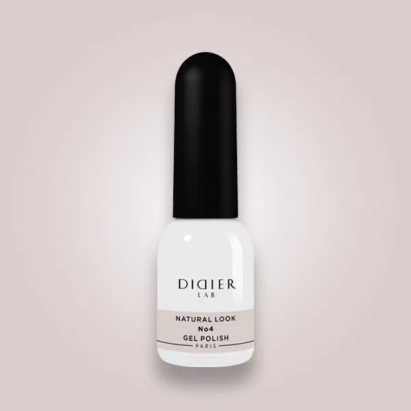 Didier Lab Natural Look No4 gellakk nude brun jelly