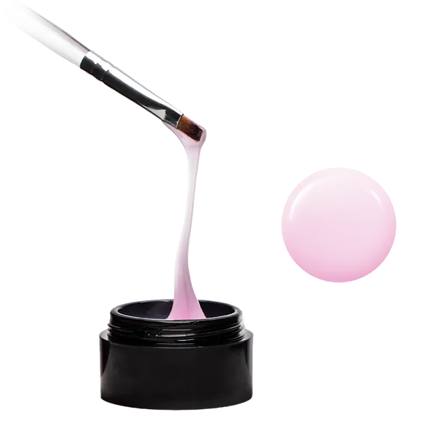 Didier Lab Fiber Milky Pink builder gel HEMA-fri