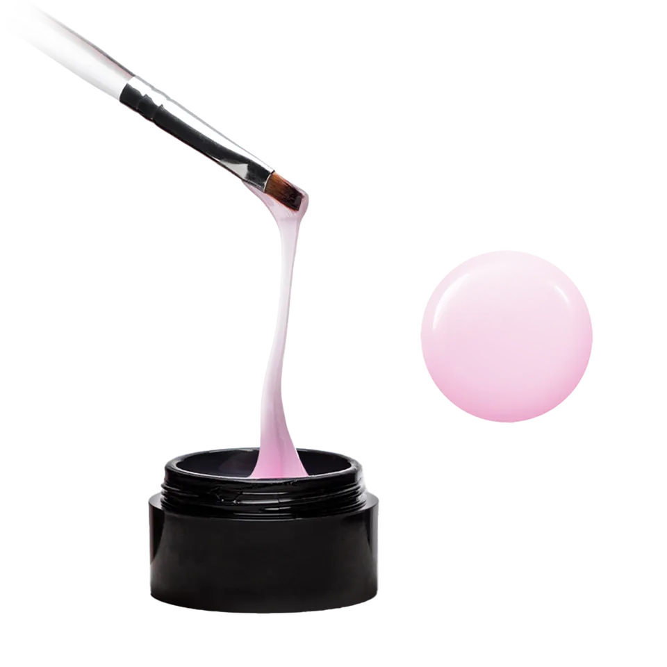Didier Lab Fiber Milky Pink builder gel HEMA-fri