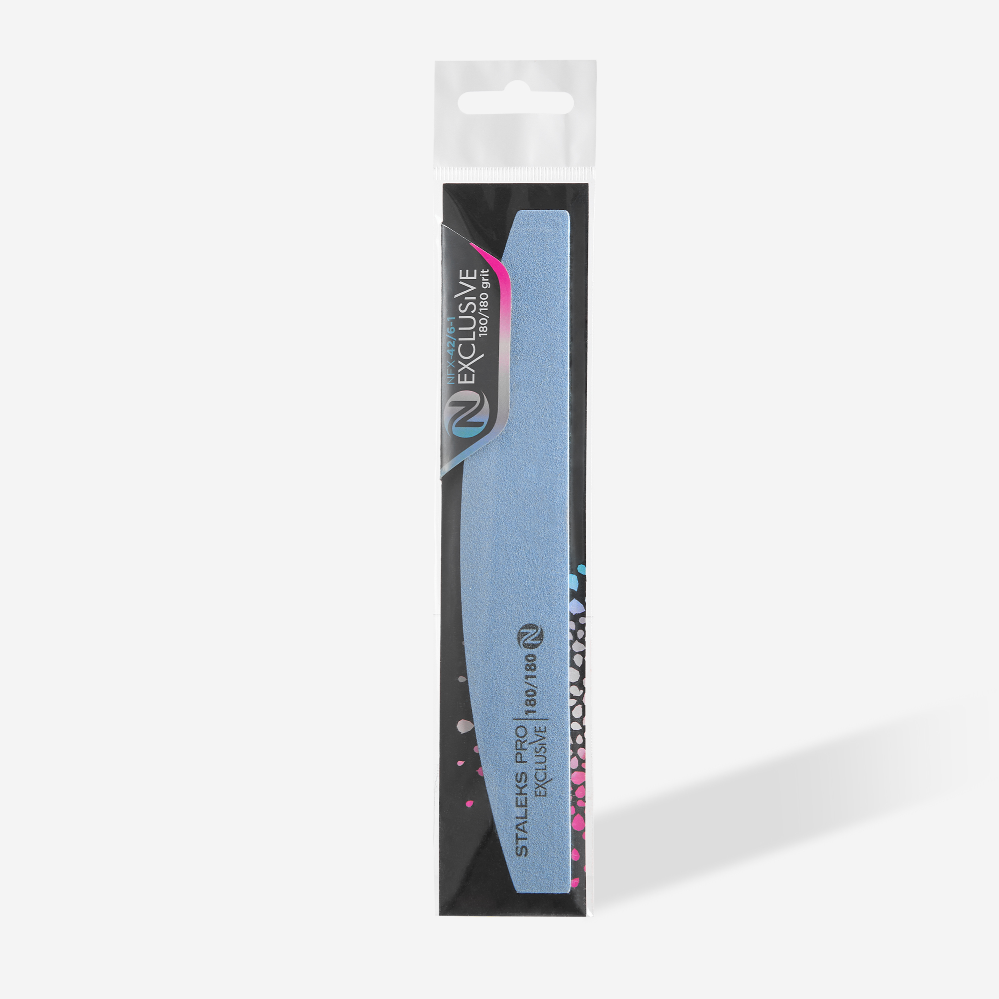 Staleks Pro Exclusive neglefil halvmåne 180/180 mineral