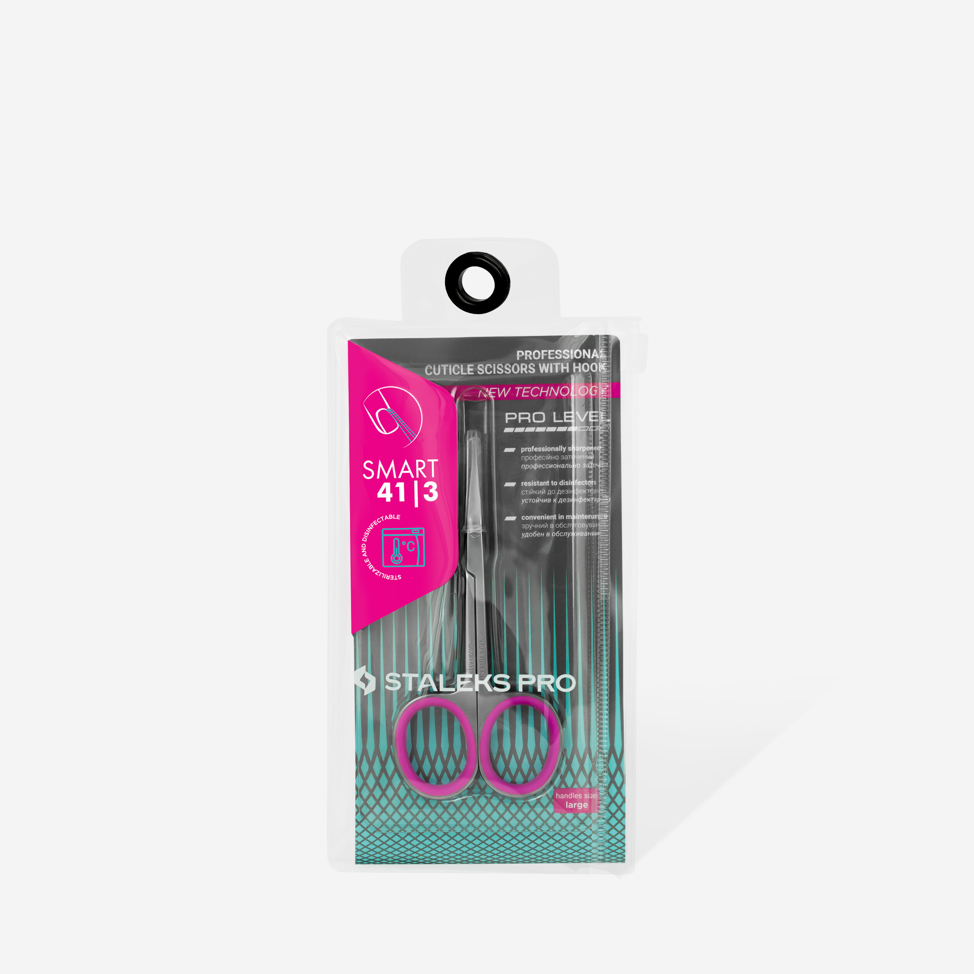 Staleks Smart 41 Type 3 neglebåndsaks med krok