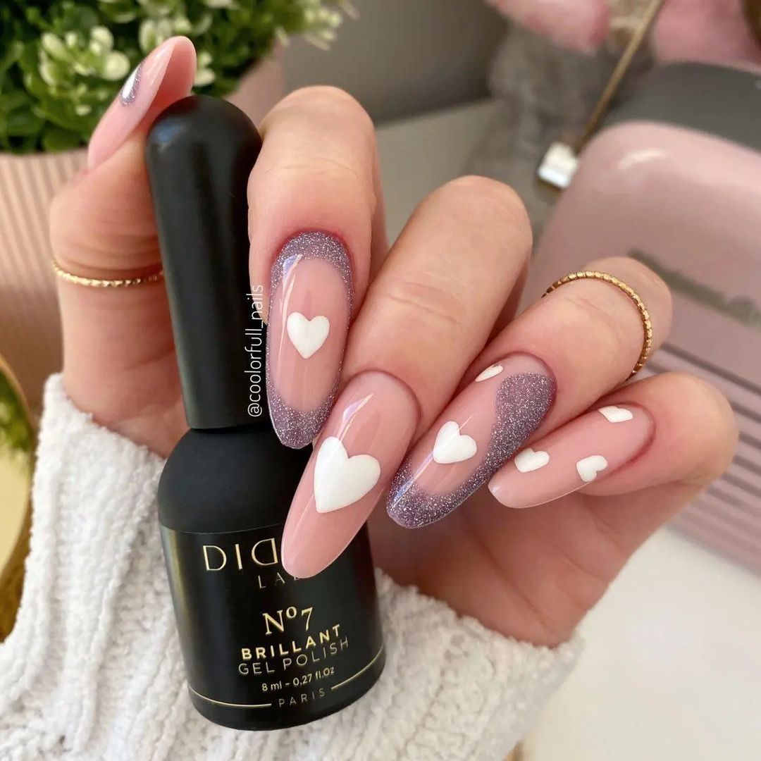 Didier Lab Brillant No.7 gellakk glitter lilla 8 ml