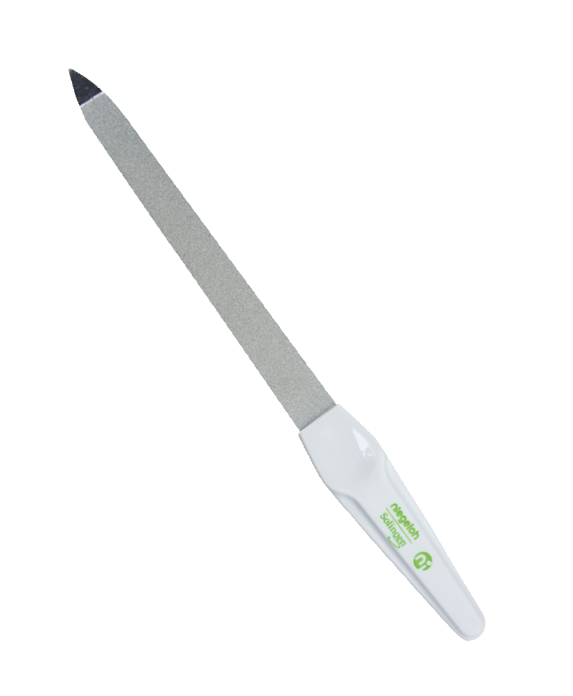 Niegeloh Solingen Sapphire neglefil 17,5 cm hvit tosidig