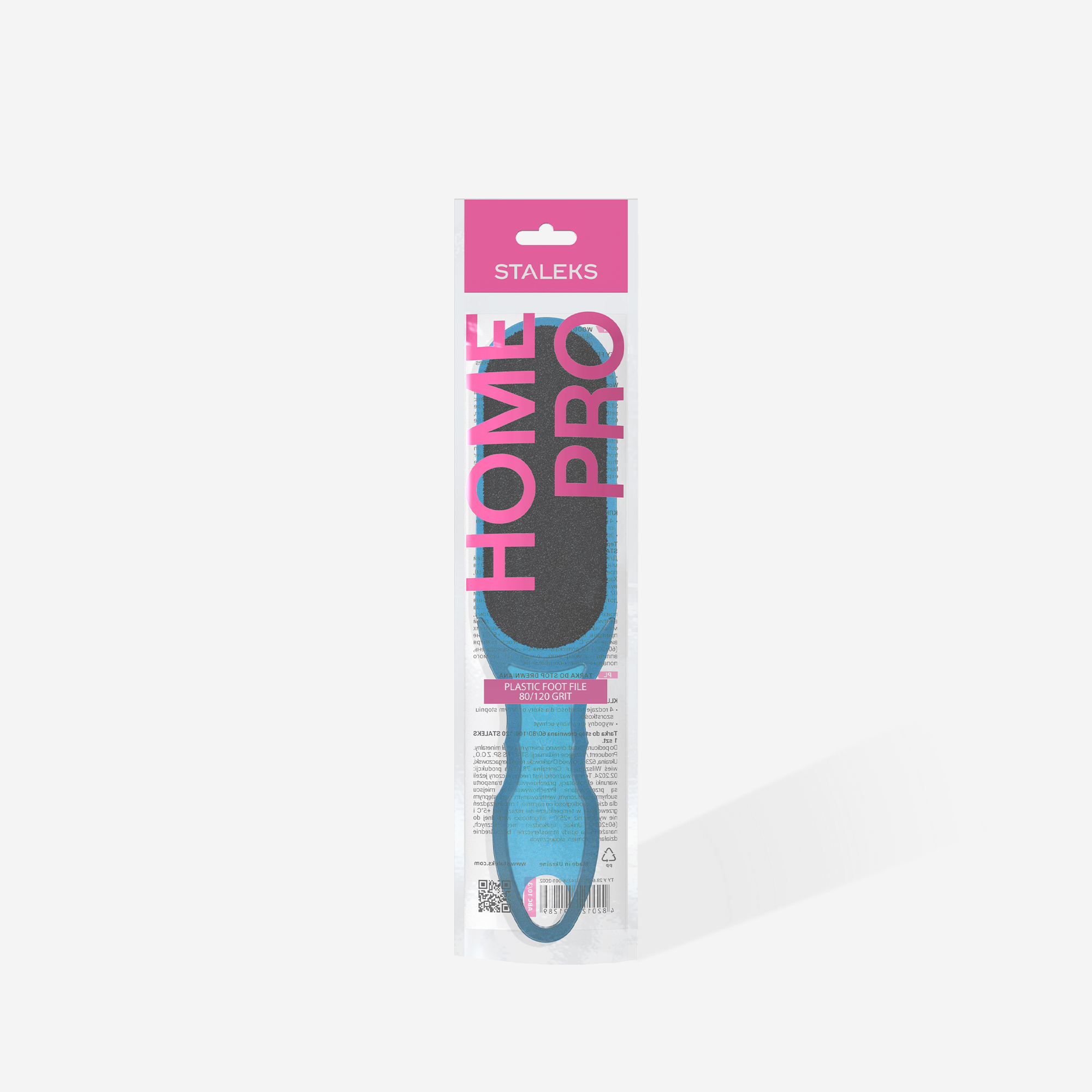 Staleks Home Pro fotfil plast 80/120 grit tosidig