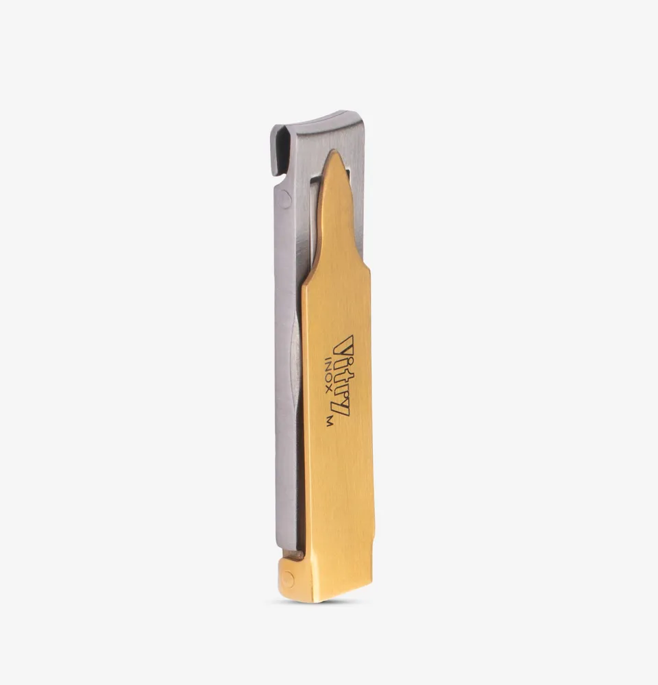 Vitry Gold Extra-Flat negleklipper gull ekstra flat