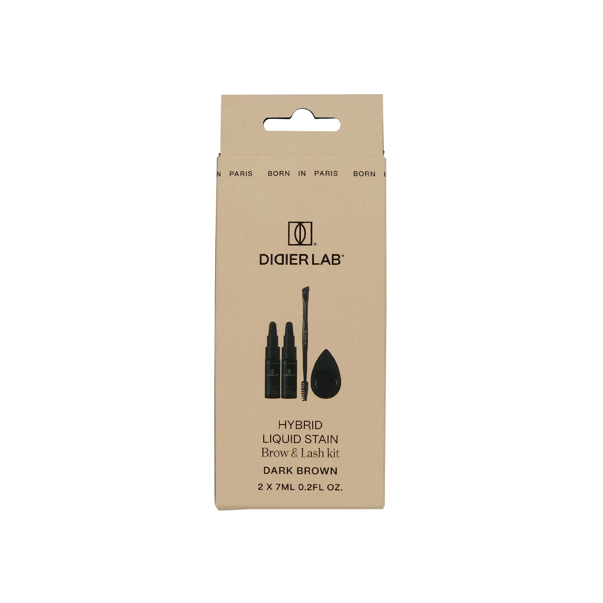 Didier Lab Esthetique Hybrid Liquid Stain bryn- og vippefarge kit