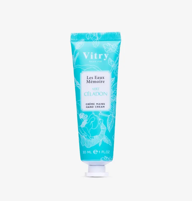 Vitry Celadon Green håndkrem 30 ml blomst