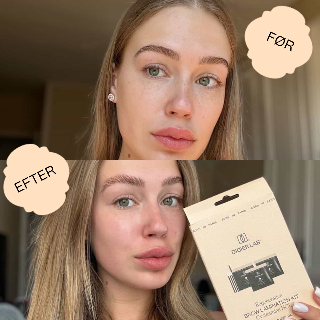 Didier Lab Brow Lamination Kit regenererende m/tilbehør