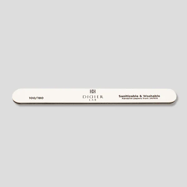 Didier Lab Speedy neglefil hvit 100/180 grov