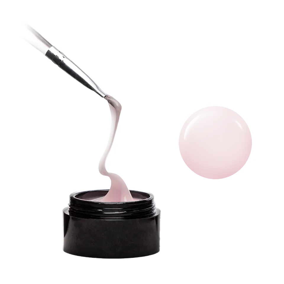 Didier Lab Fiber Builder Gel Soft Pink bygggel fiber