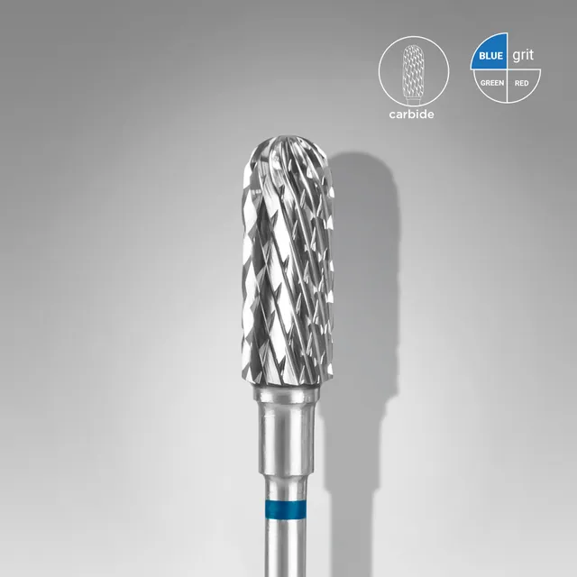 Staleks Expert fresebor hardmetall sylinder blå 5/13 mm