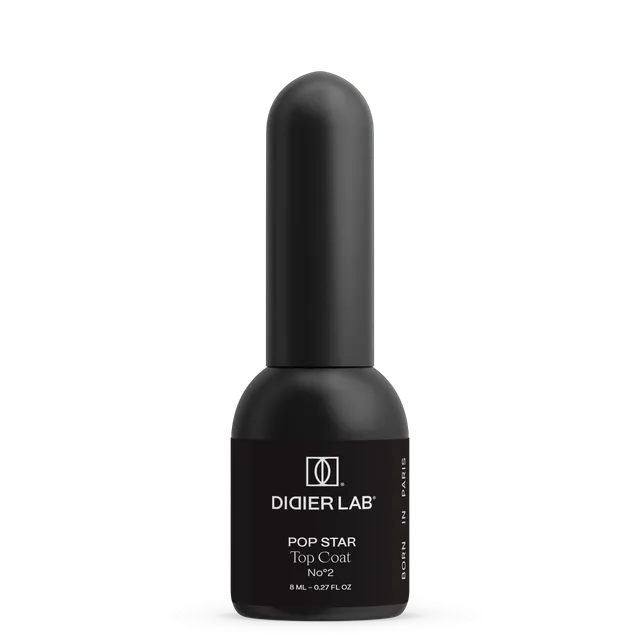 Didier Lab Pop Star No2 top coat glitter no wipe